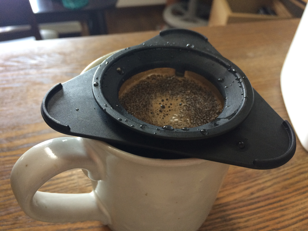 ゴールドフィルターでコーヒーを入れてみる