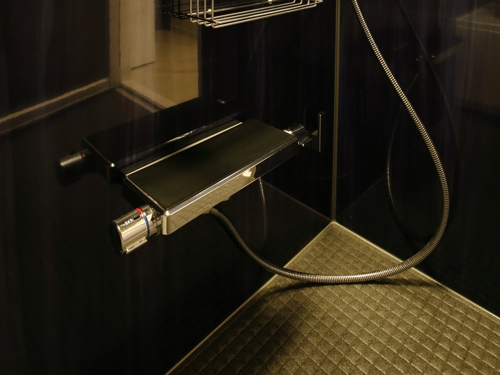 LIXIL(リクシル) INAX 浴室用 壁付 サーモスタット付シャワーバス水栓 アウゼ エコフルスイッチシャワー メッキ BF-A147TNSCW rdzdsi3