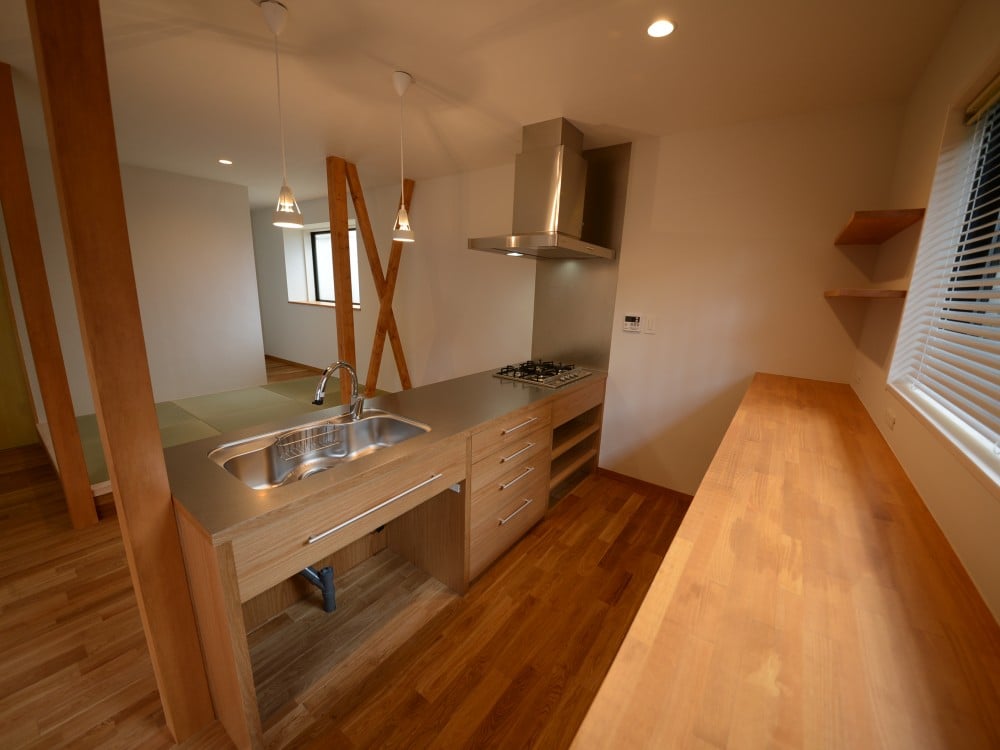 フルフラットキッチン