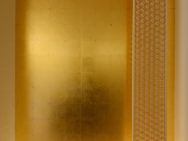 サンゲツの金箔クロス Sg 5062 Tksさんのサンゲツの壁材 イエナカ手帖