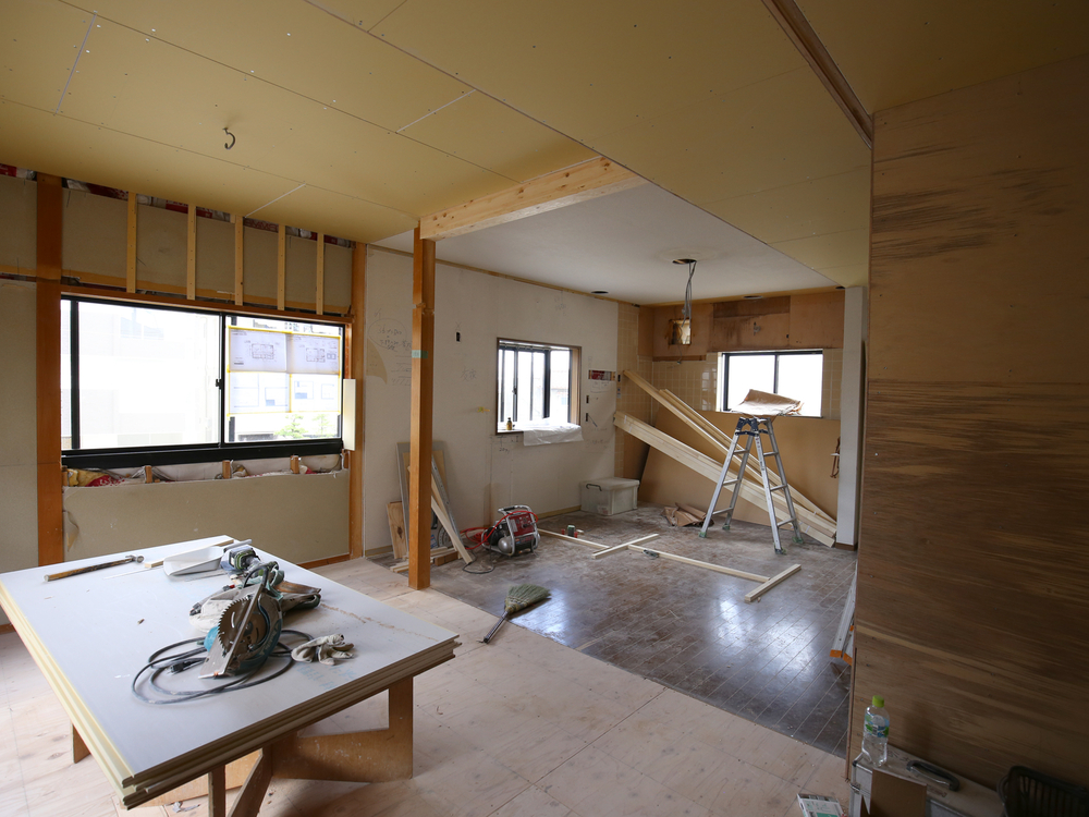 一部壁も撤去しました。