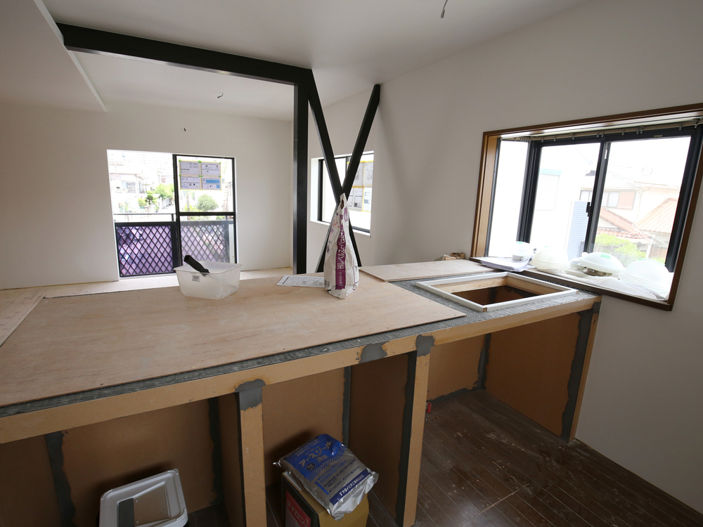 一部を残しクロス施工完了