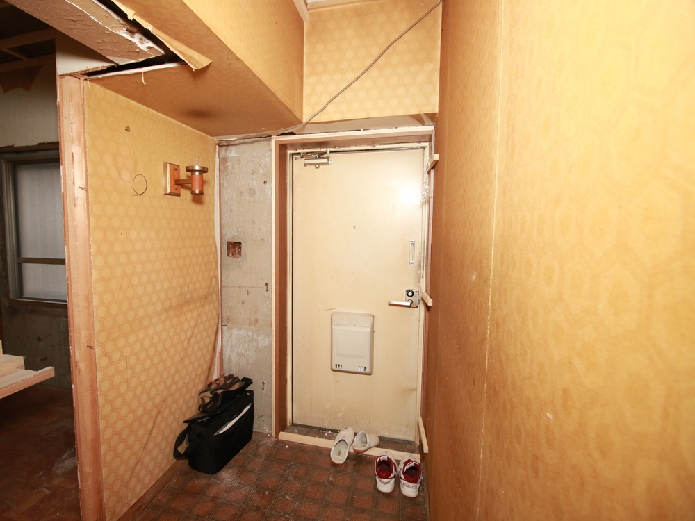 網戸撤去しました。