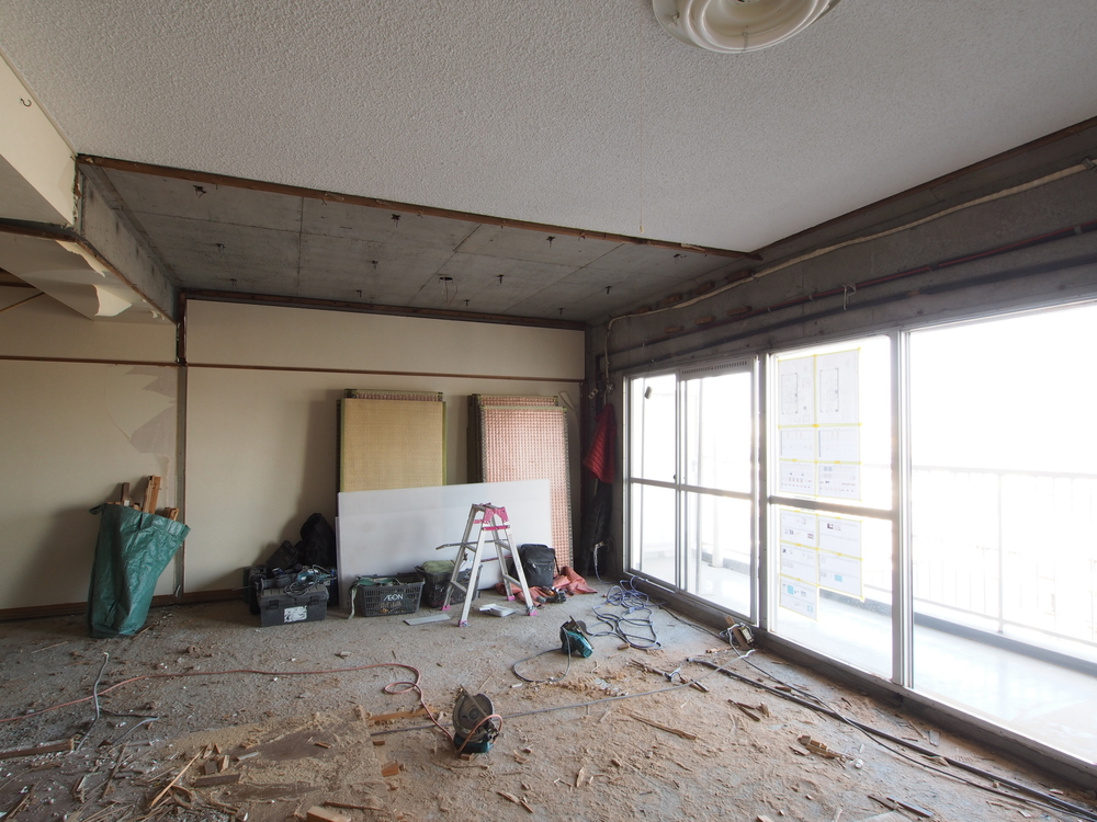 畳も外しました